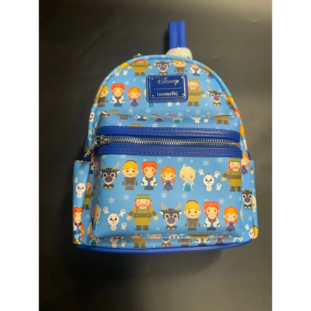 Loungefly NWT‎ Disney Princesses Frozen Chibi Mini Backpack